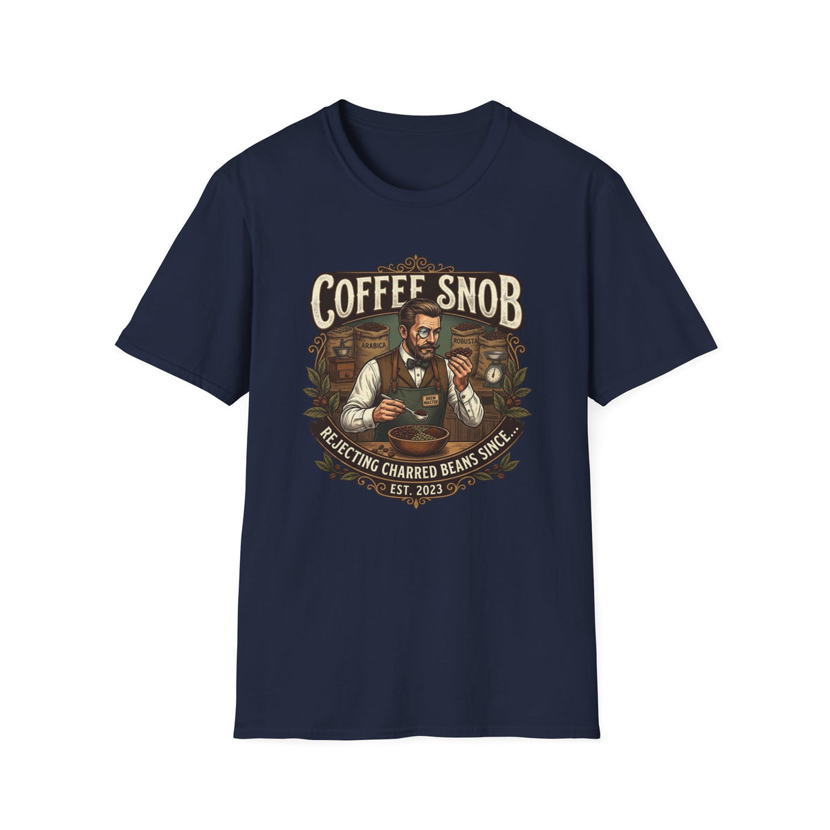 Coffee Snob Male T-Shirt