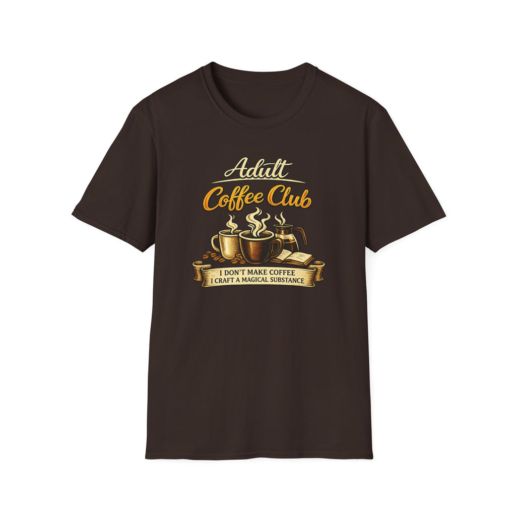 Adult Coffee Club T-Shirt