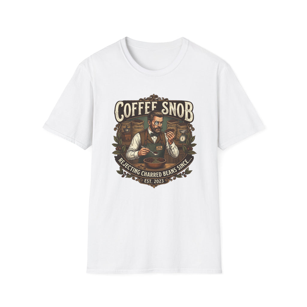 Coffee Snob Male T-Shirt