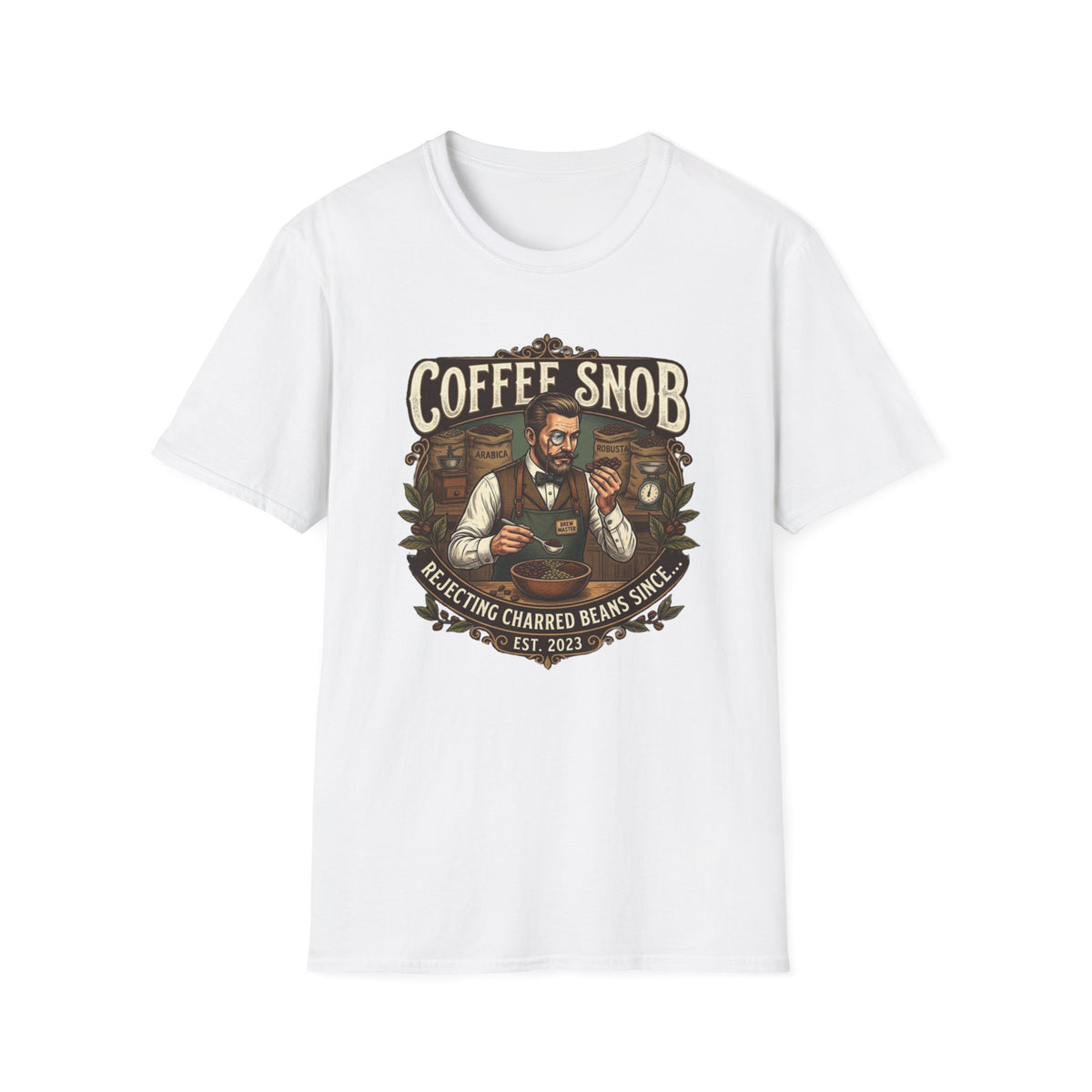 Coffee Snob Male T-Shirt