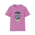 White Coffee Cup T-Shirt