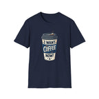 White Coffee Cup T-Shirt