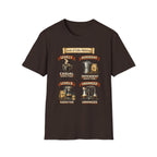 Levels of Coffee Addiction T-Shirt