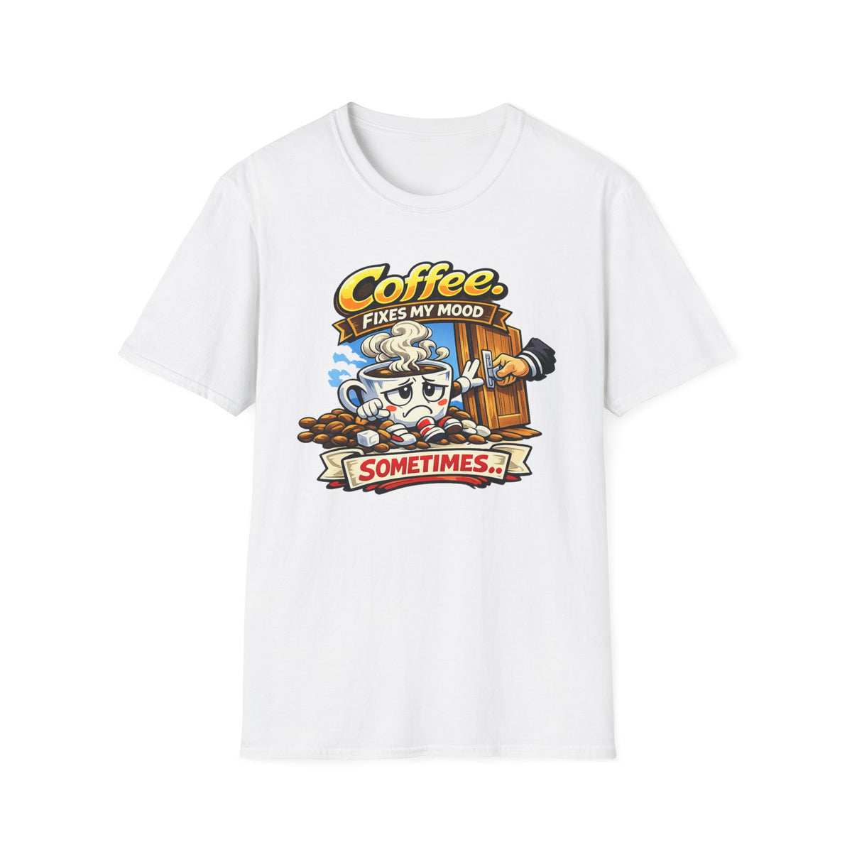 Coffee Fixes My Mood Sometimes T-Shirt