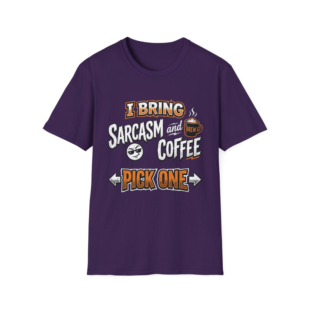 Sarcasm and Coffee T-Shirt