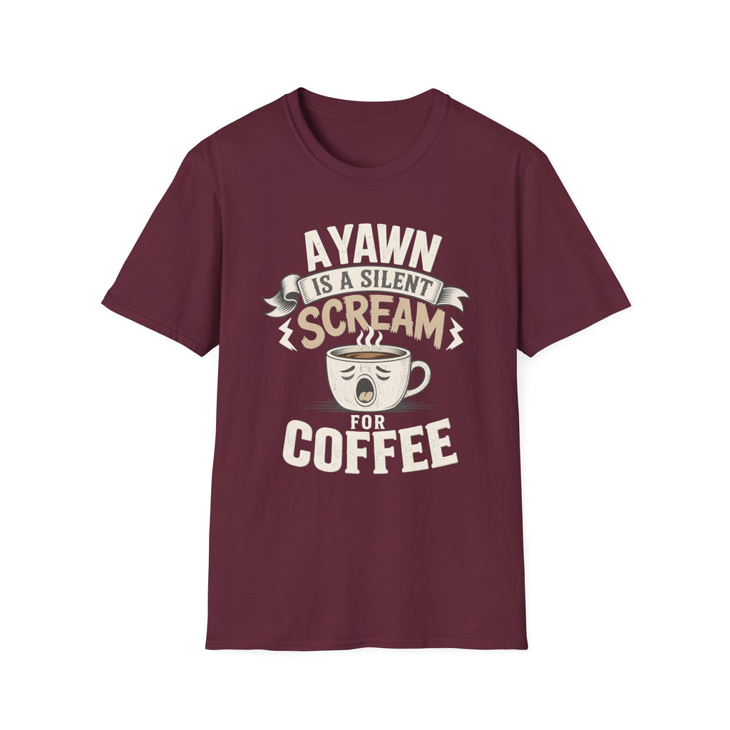 A Yawn for a Coffee Cup T-Shirt