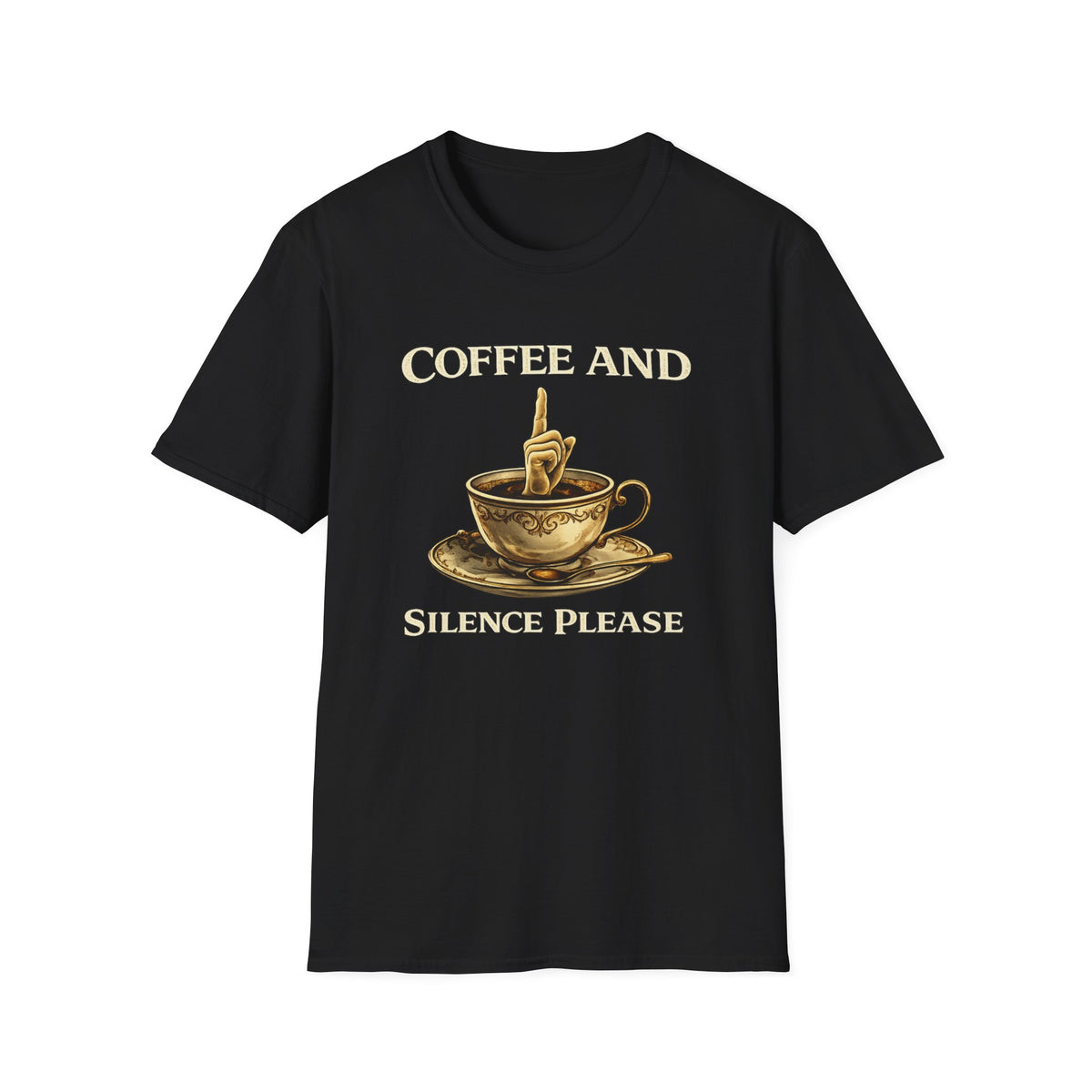 Coffee and Silence Please T-Shirt