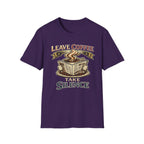 Leave Coffee Take Silence T-Shirt