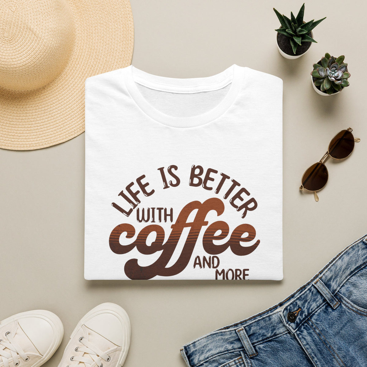 Life is Better with Coffee T-Shirt