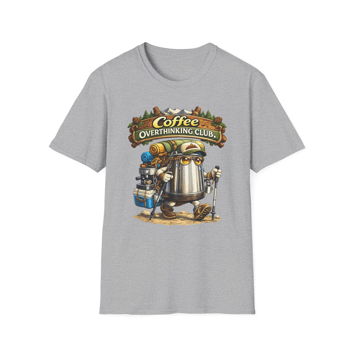 Coffee Overthinking Club T-Shirt