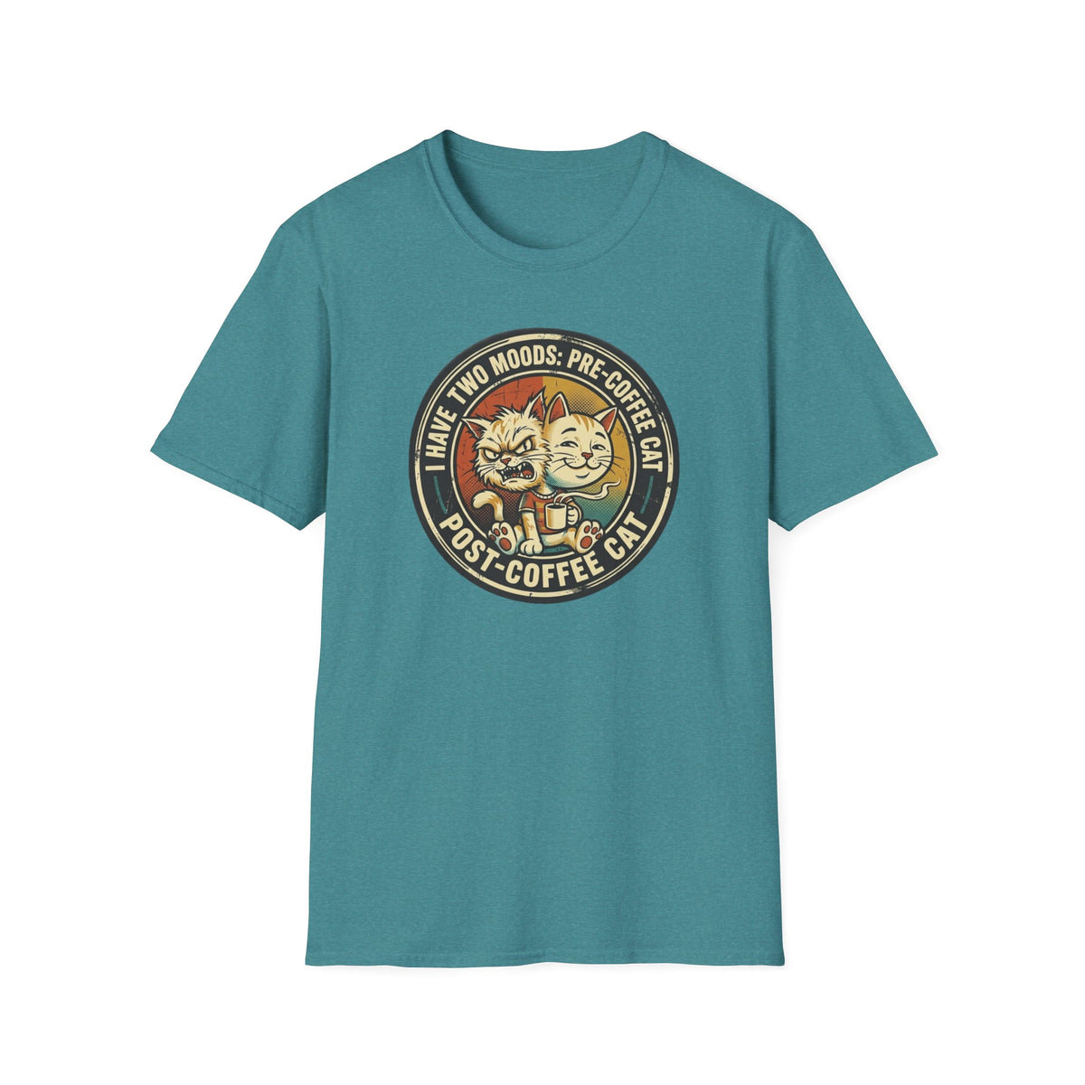 Two Mood Cats T-Shirt