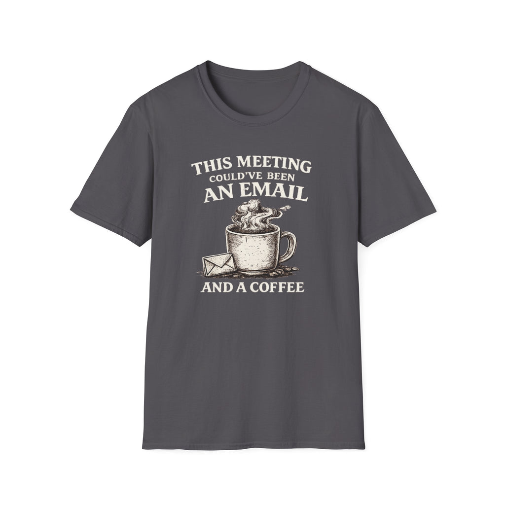 Email and a Coffee T-Shirt
