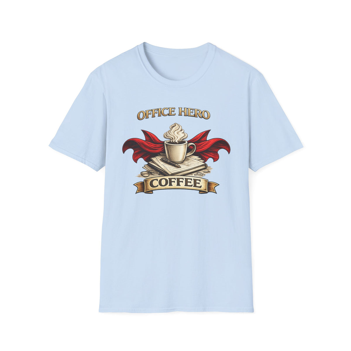 Office Hero Coffee T-Shirt