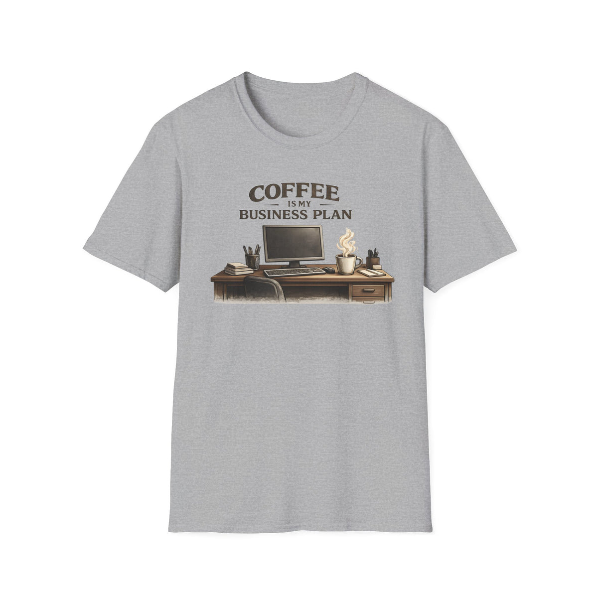 Coffee is My Business Plan T-Shirt