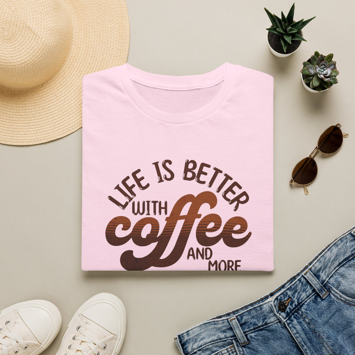 Life is Better with Coffee T-Shirt
