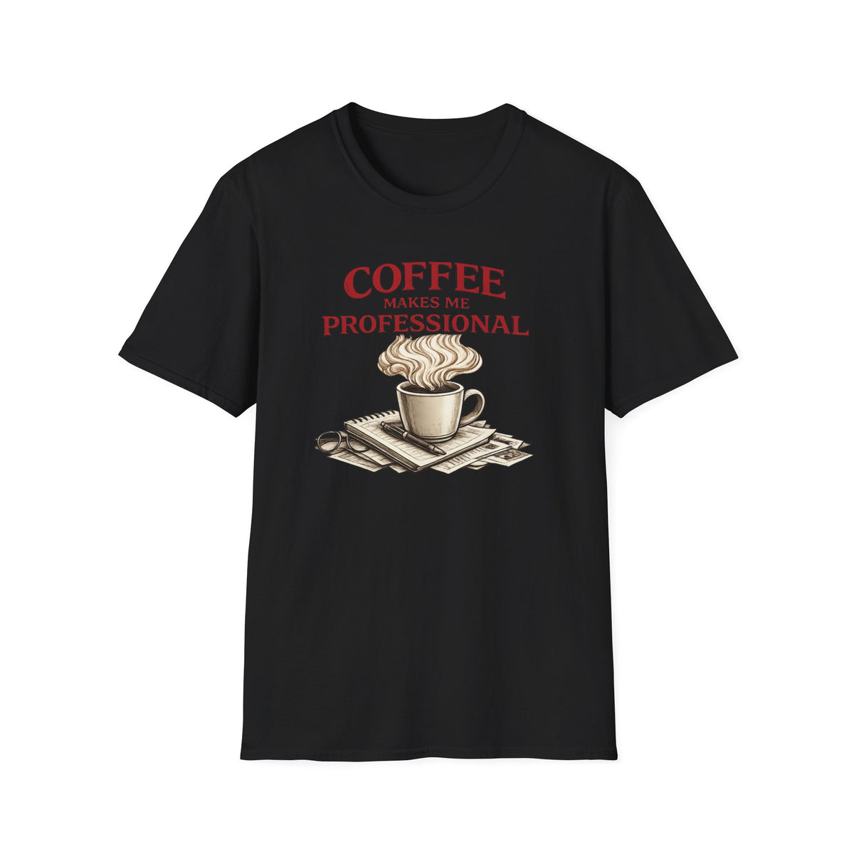 Coffee Makes Me Professionial T-Shirt