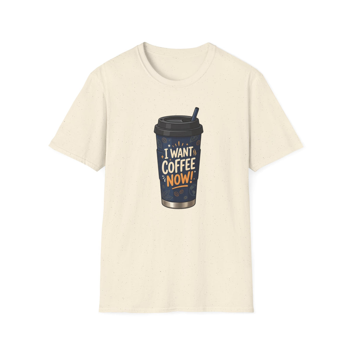 Blue Coffee Cup T-Shirt