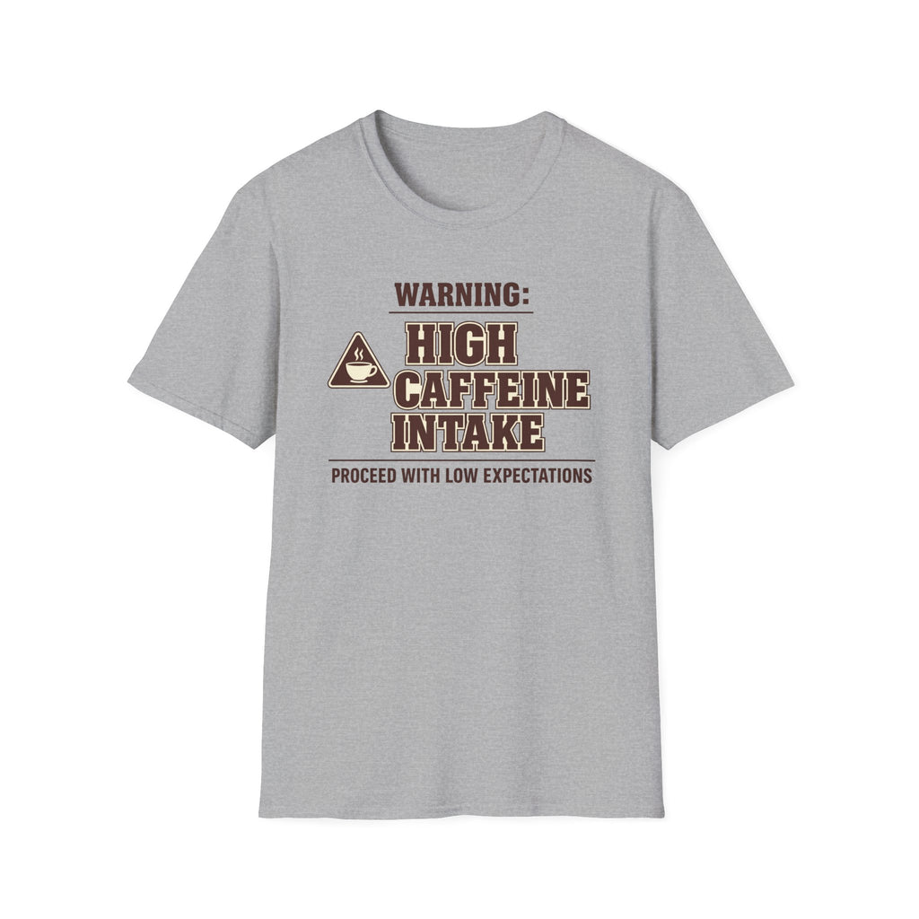 Caffeine Warning T-Shirt