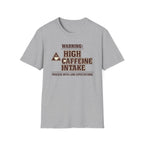 Caffeine Warning T-Shirt