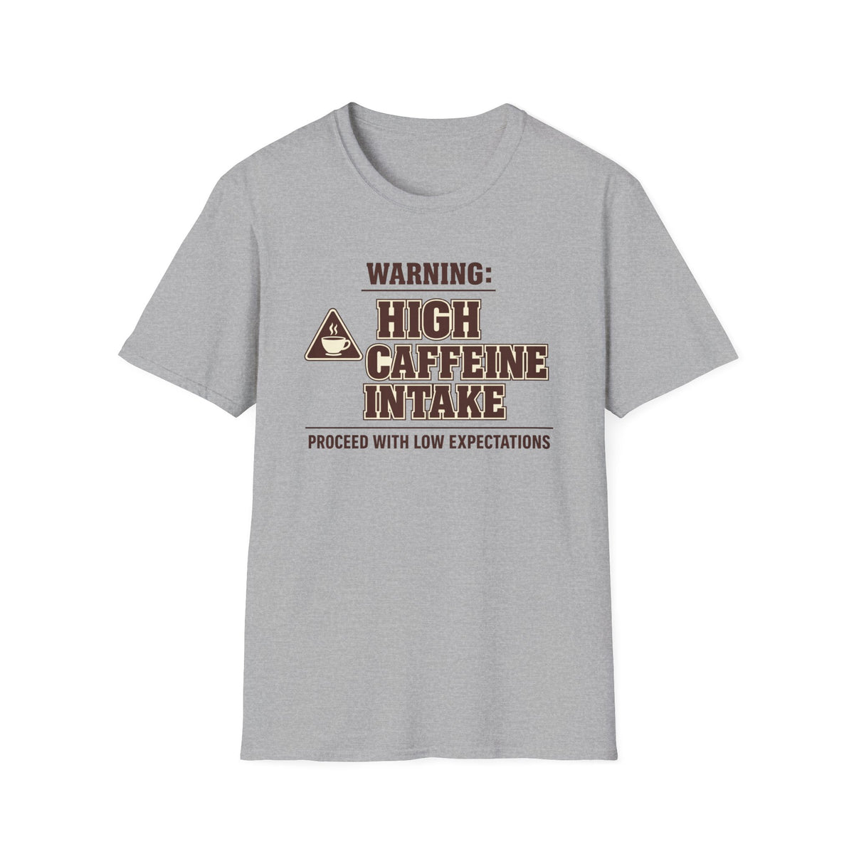 Caffeine Warning T-Shirt