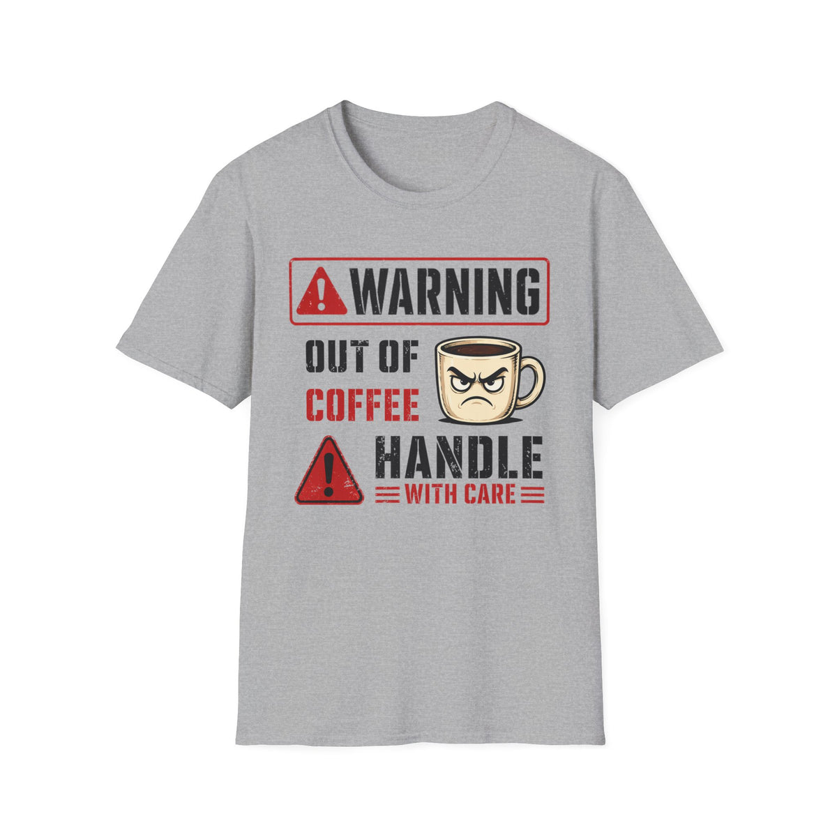 Warning Out of Coffee T-Shirt