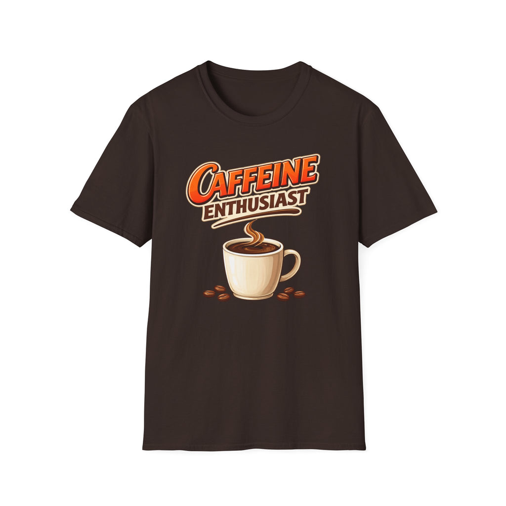 Caffeine Enthusiast - Cup T-Shirt