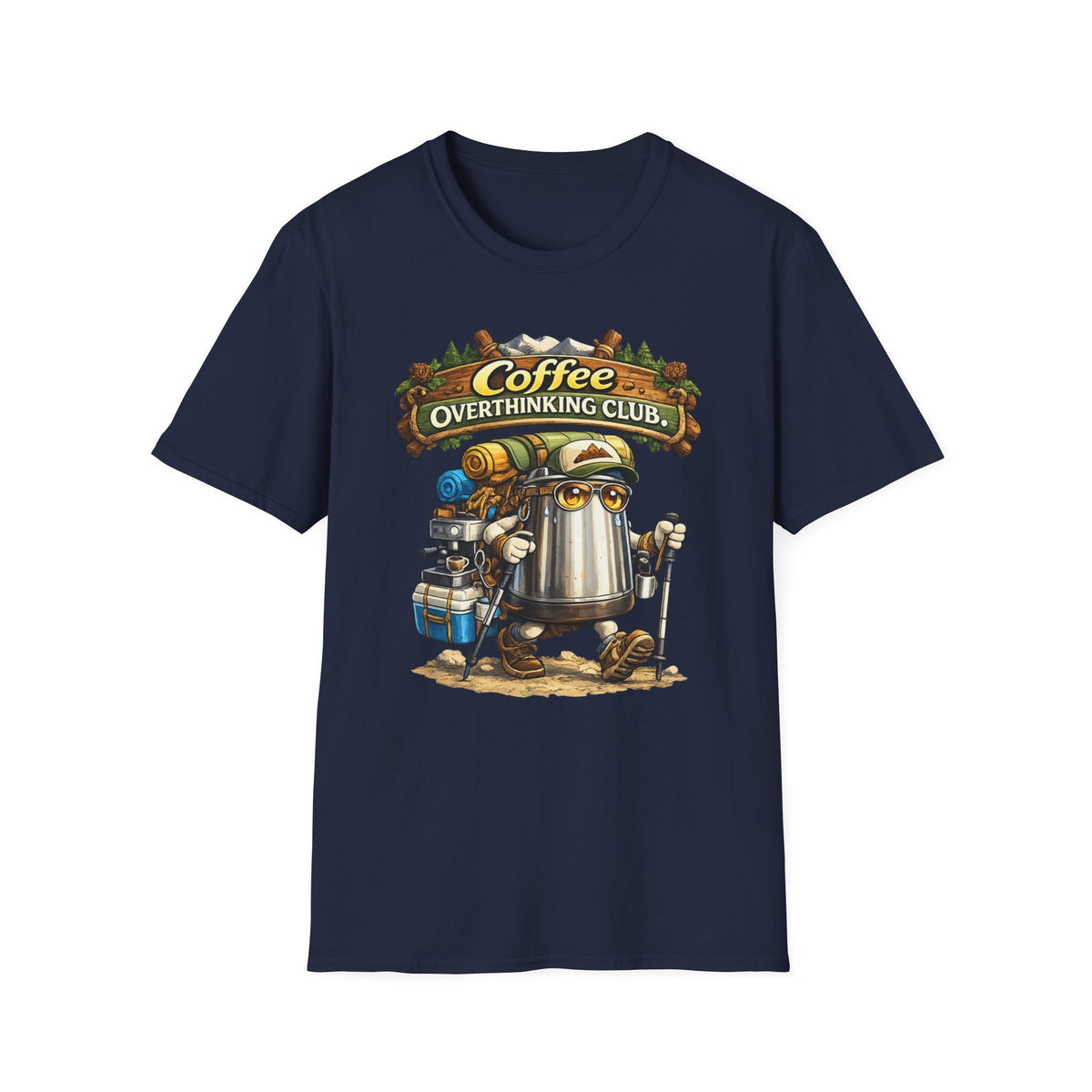 Coffee Overthinking Club T-Shirt