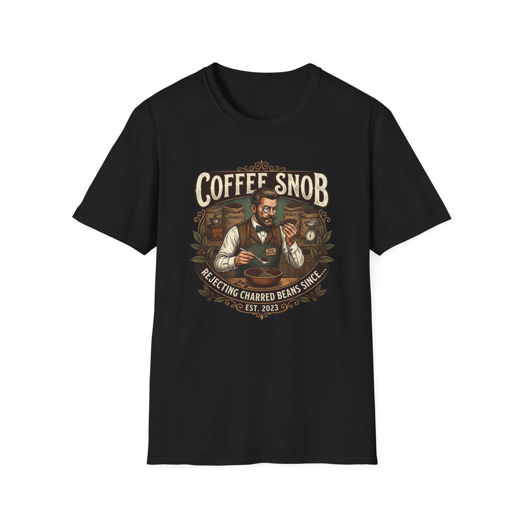 Coffee Snob Male T-Shirt