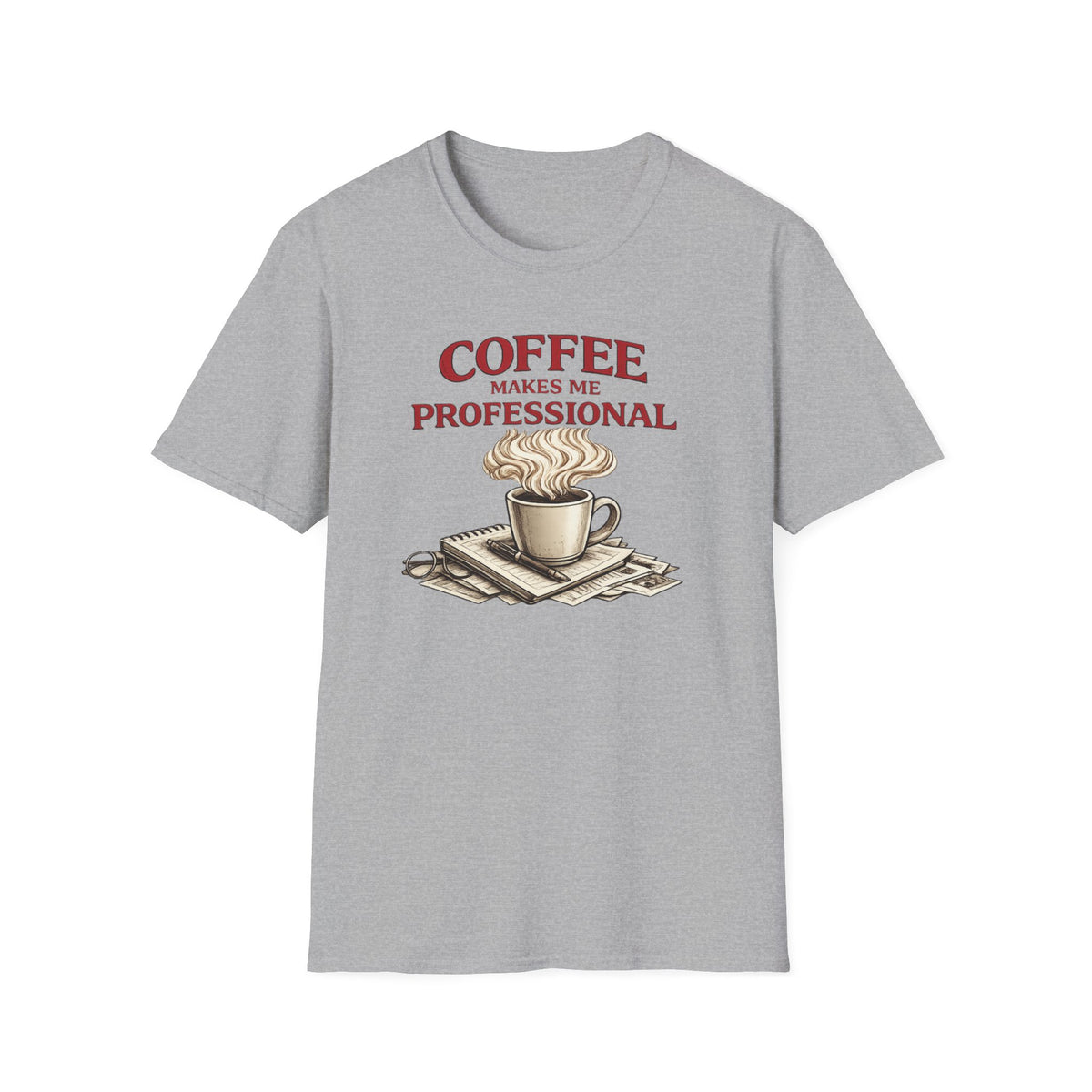 Coffee Makes Me Professionial T-Shirt