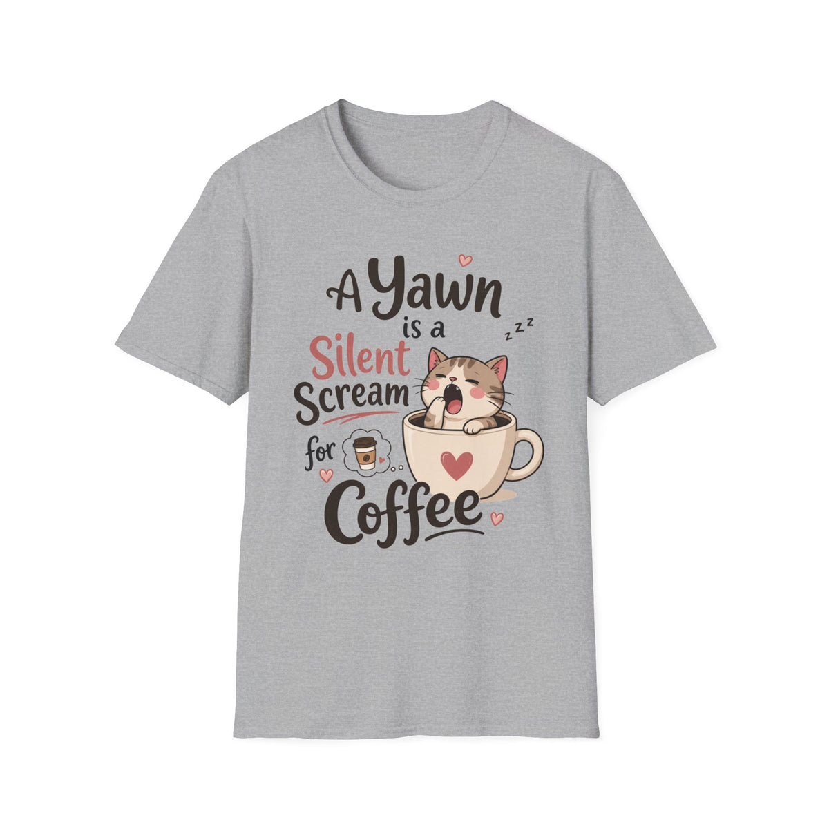 A Kitten's Yawn T-Shirt