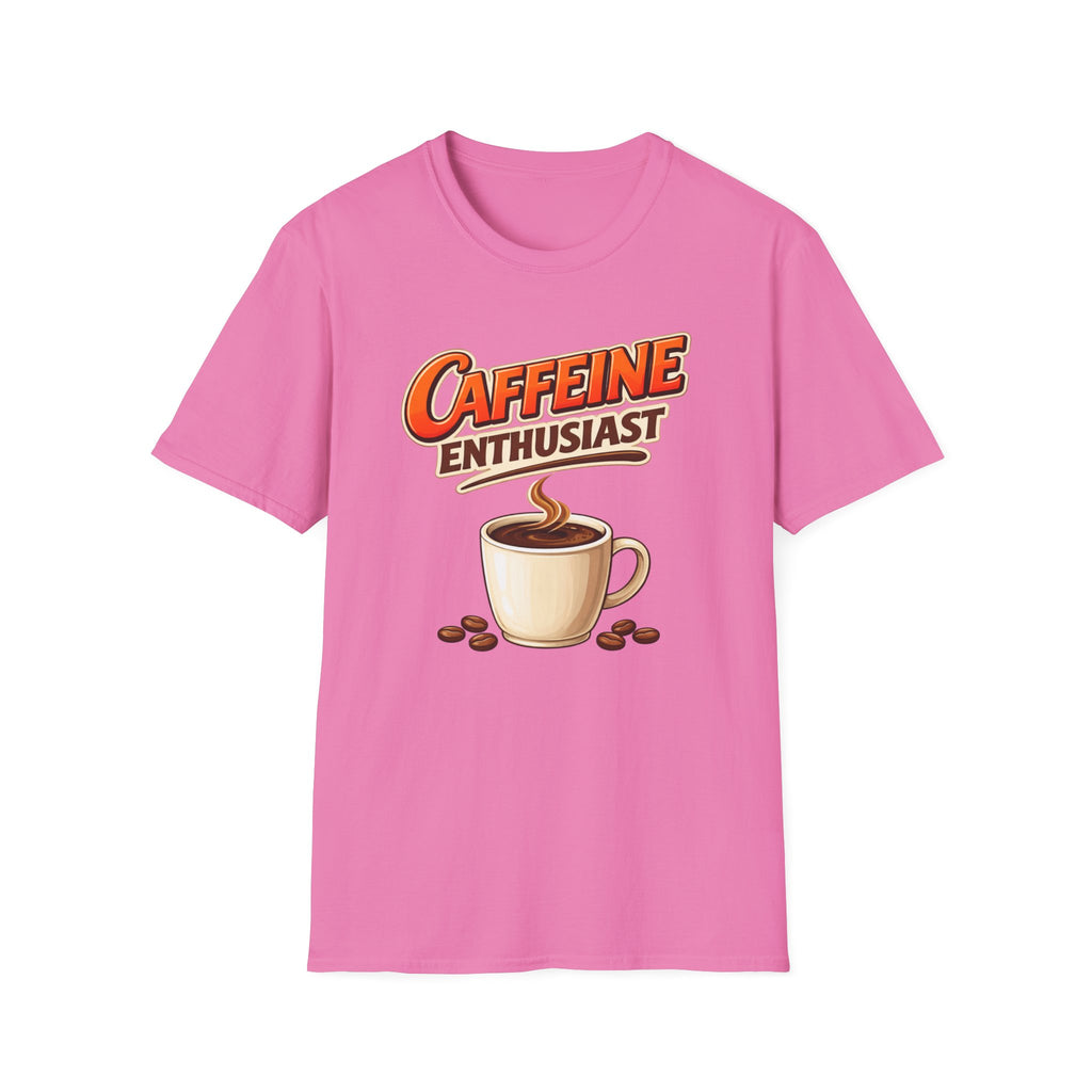 Caffeine Enthusiast - Cup T-Shirt