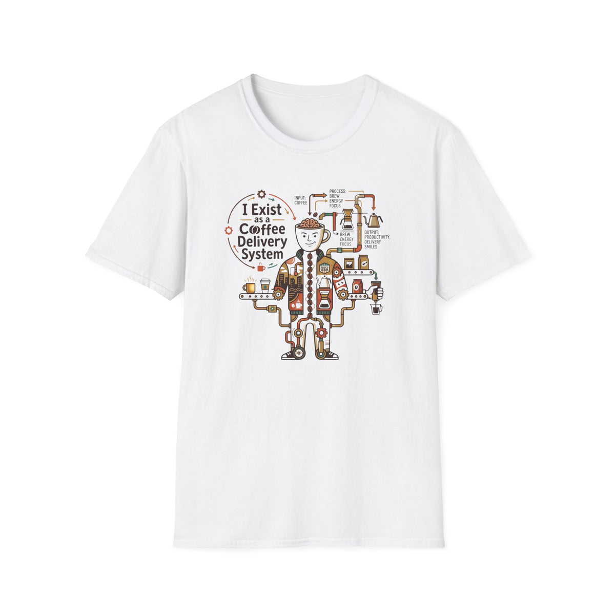 Coffee Delivery System T-Shirt