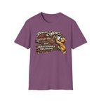 Powered by Coffee and Questionable Decisions T-Shirt