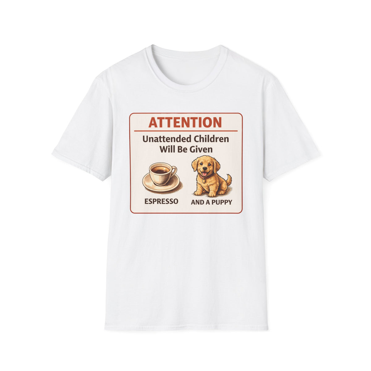 Espresso and Puppies T-Shirt