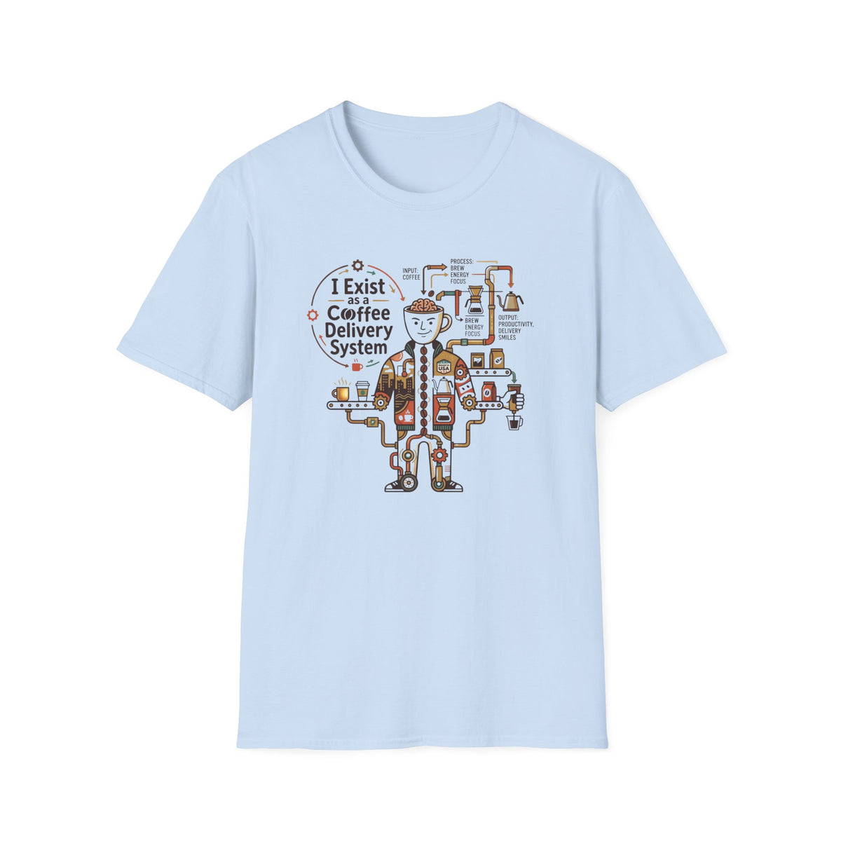 Coffee Delivery System T-Shirt