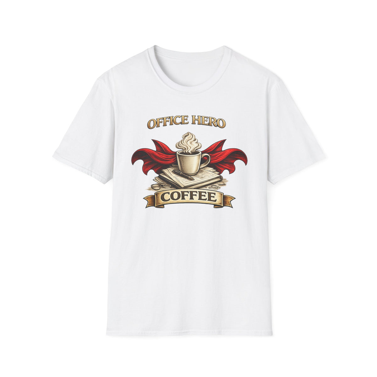 Office Hero Coffee T-Shirt