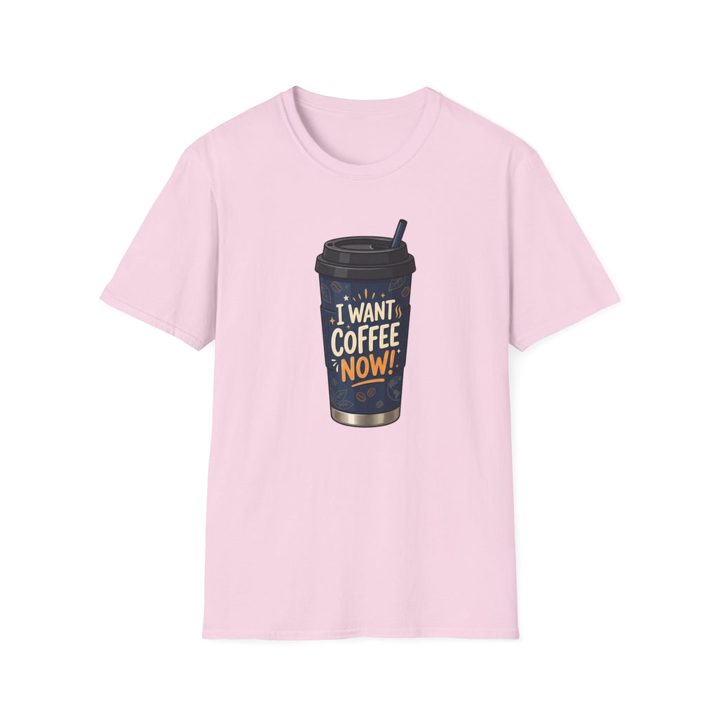 Blue Coffee Cup T-Shirt