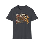 Powered by Coffee and Questionable Decisions T-Shirt