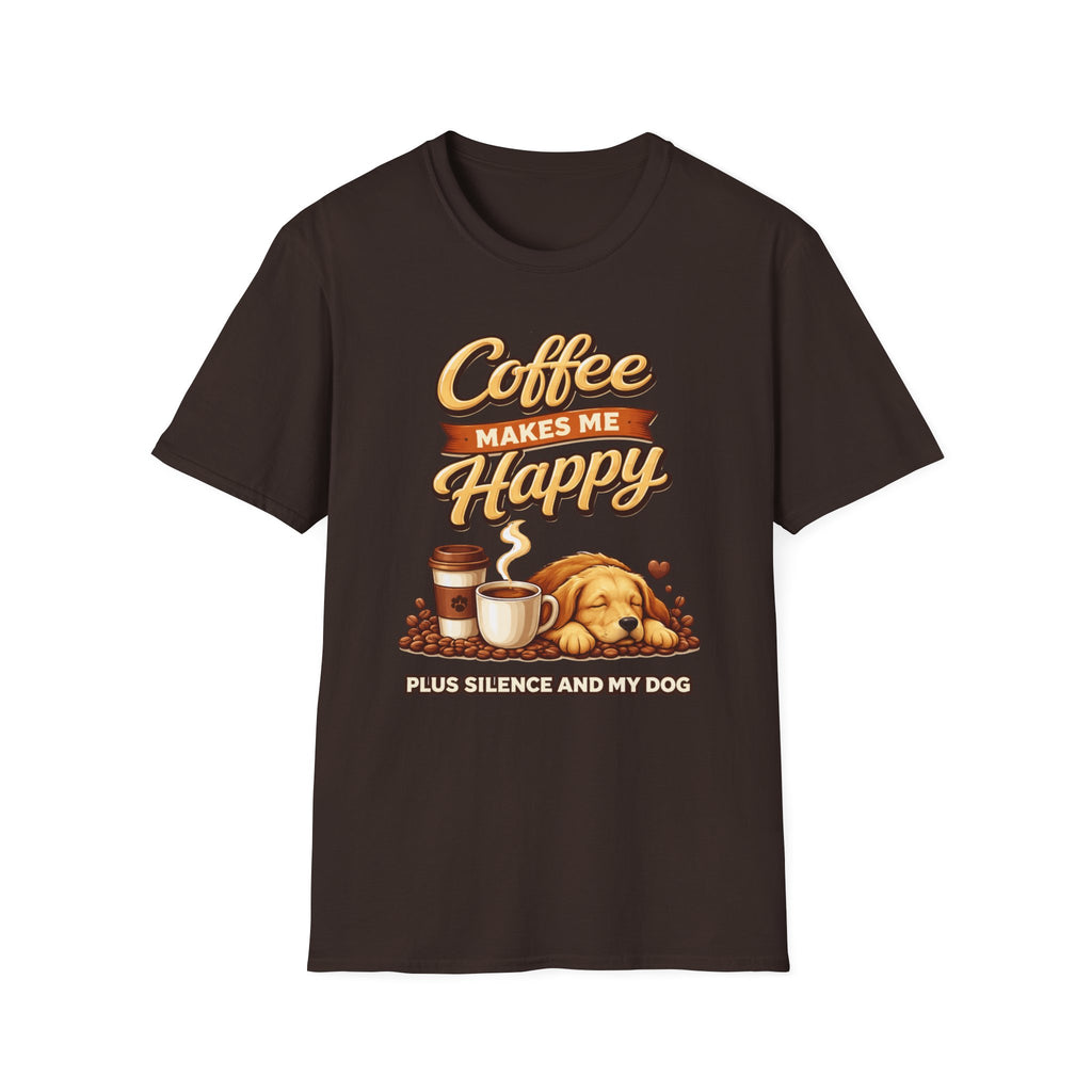 Coffee Makes Me Happy T-Shirt