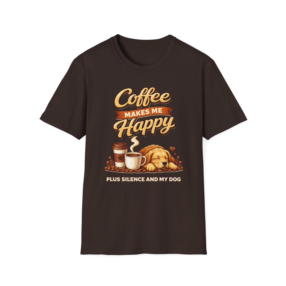 Coffee Makes Me Happy T-Shirt