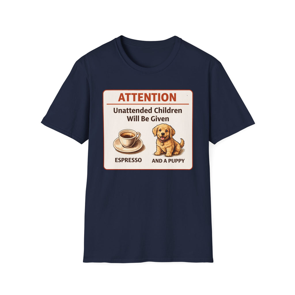 Espresso and Puppies T-Shirt