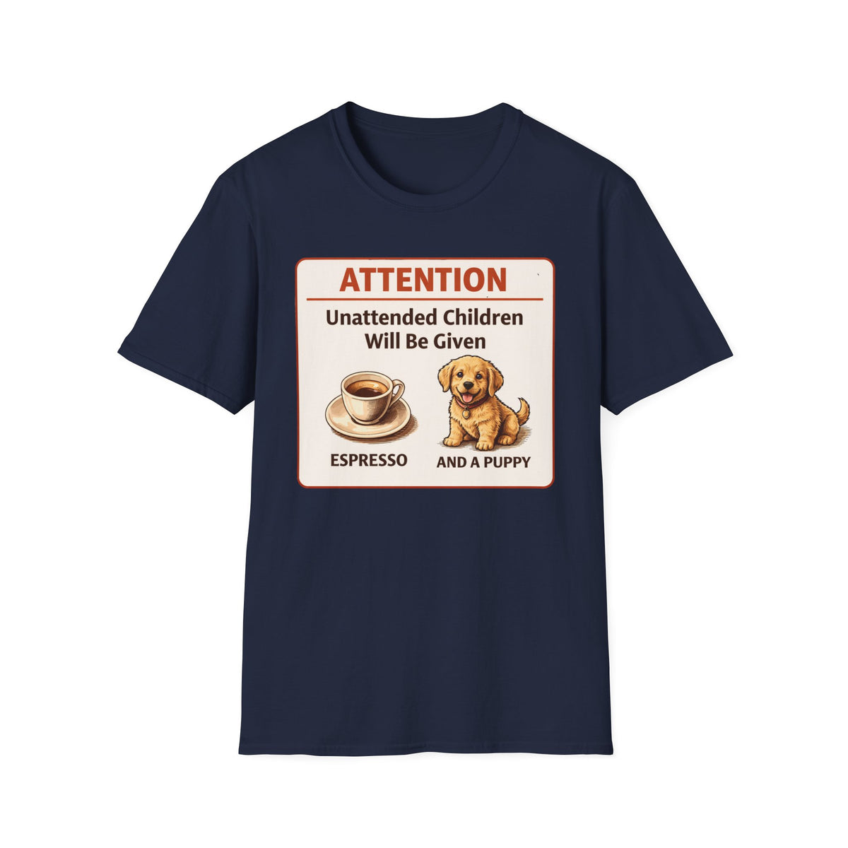 Espresso and Puppies T-Shirt