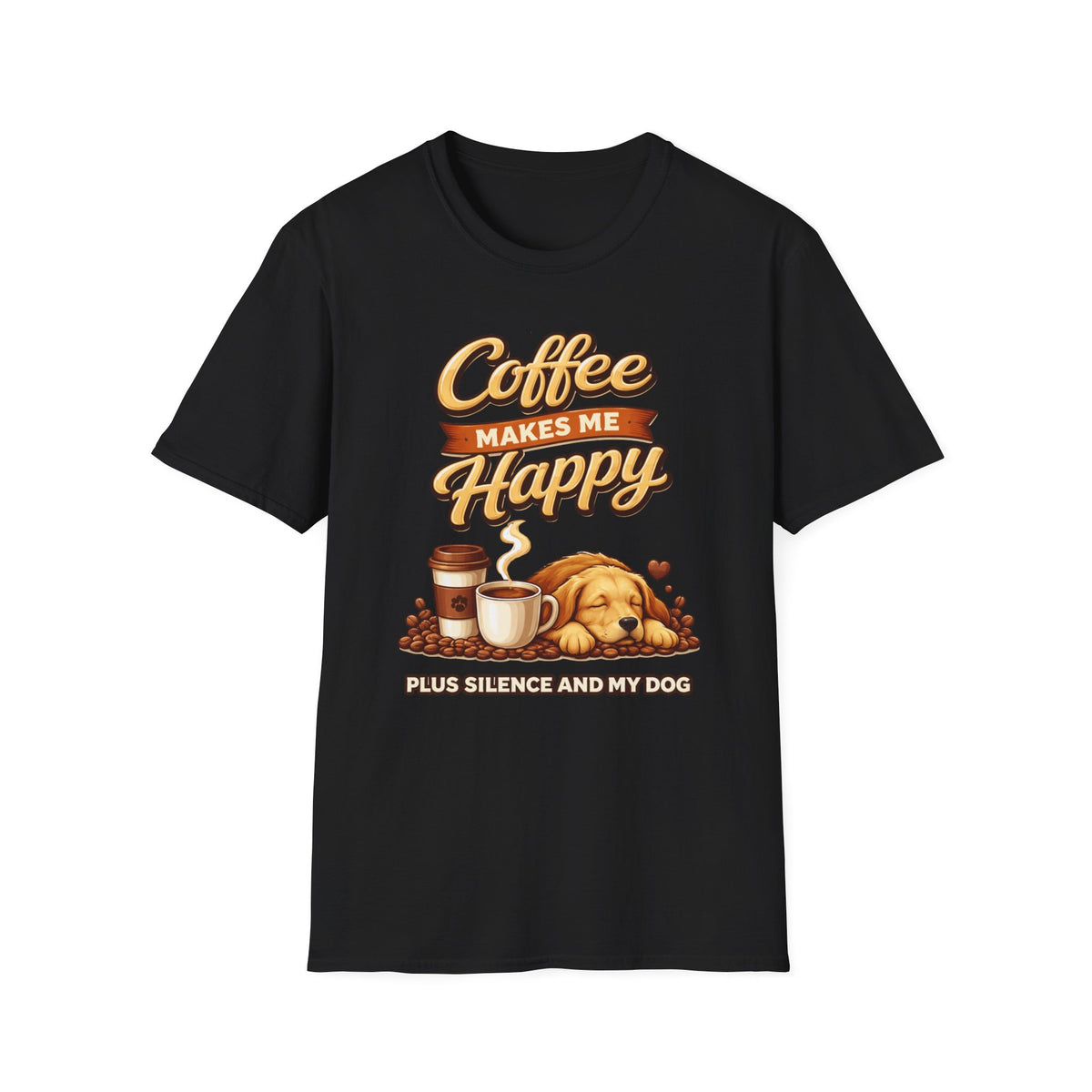 Coffee Makes Me Happy T-Shirt