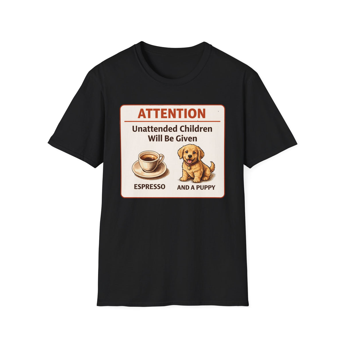 Espresso and Puppies T-Shirt