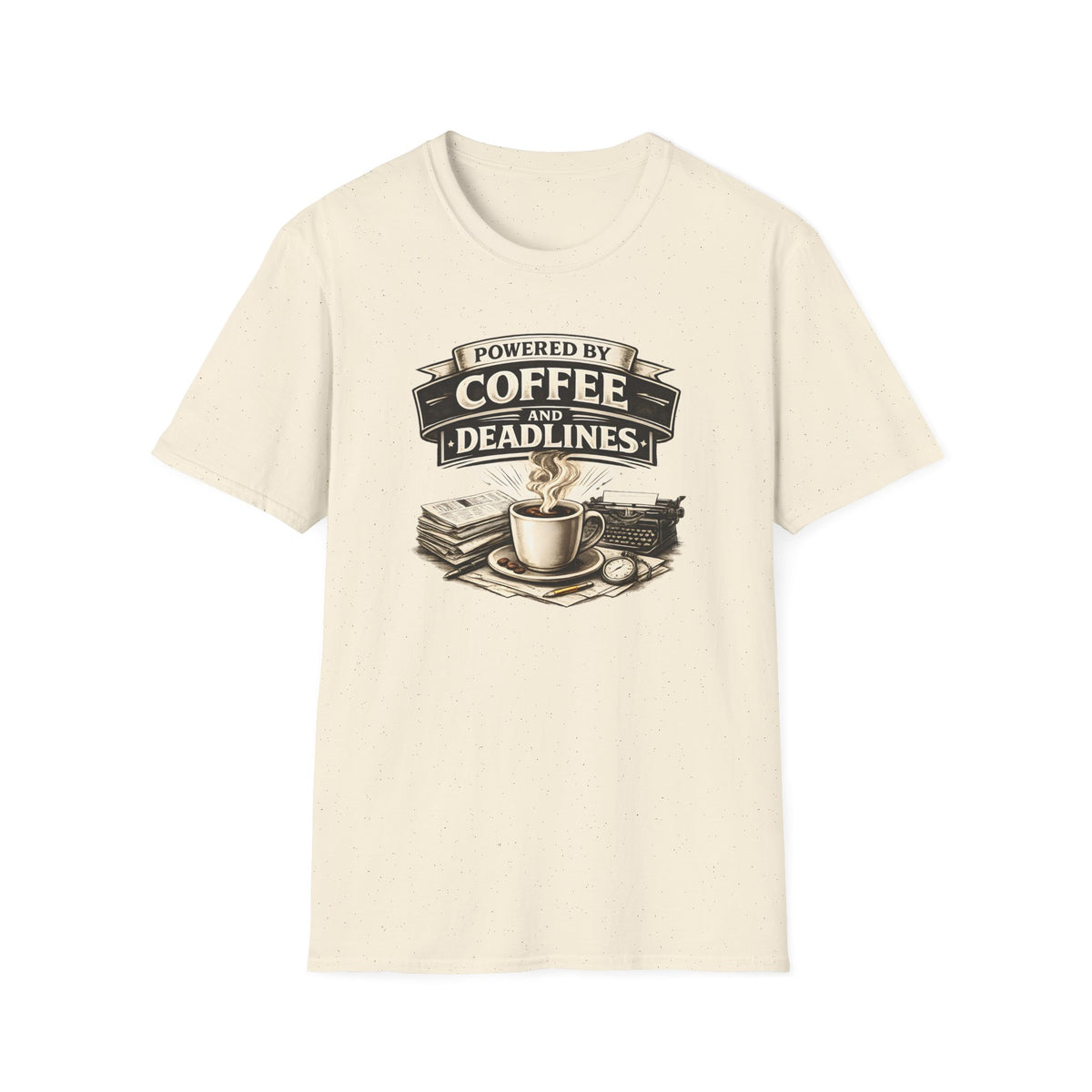 Powered by Coffee and Deadlines T-Shirt