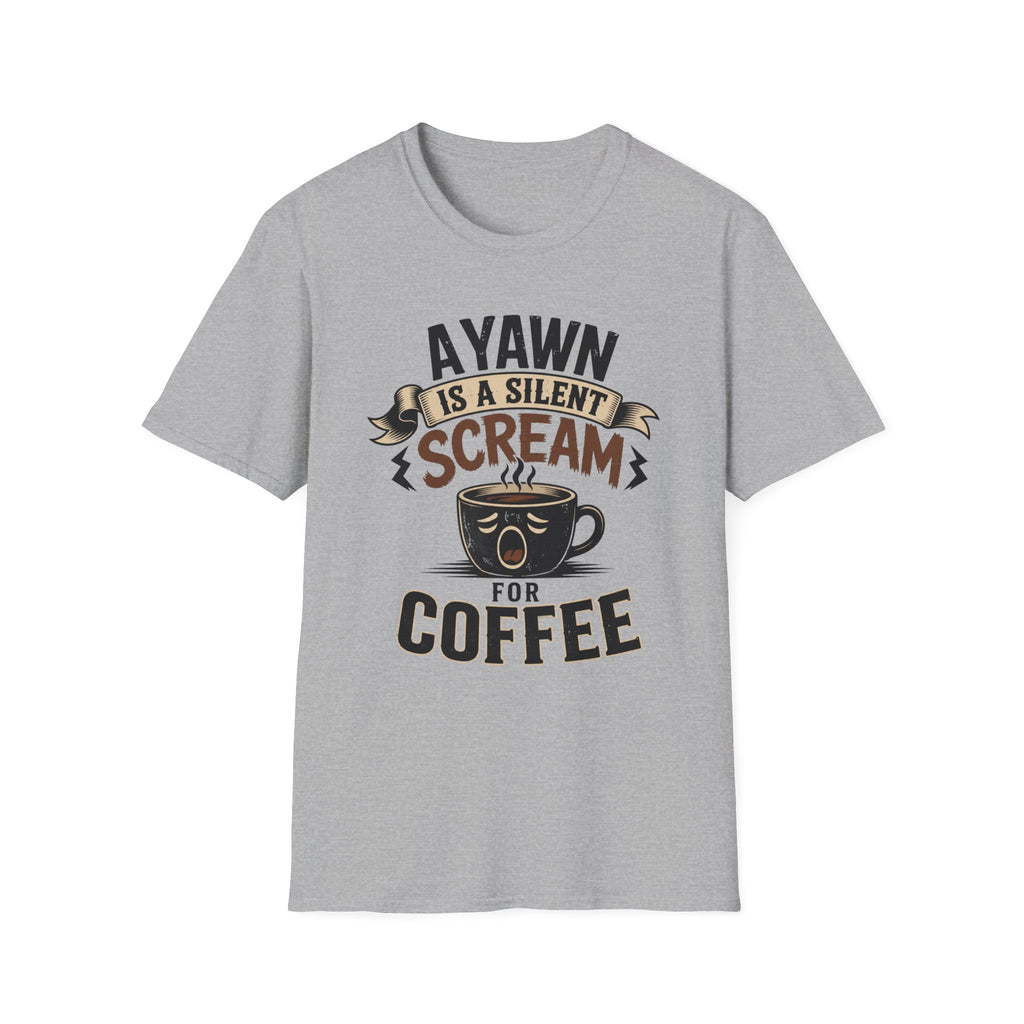 A Yawn for a Coffee Cup T-Shirt