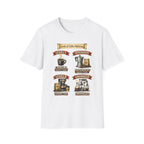 Levels of Coffee Addiction T-Shirt