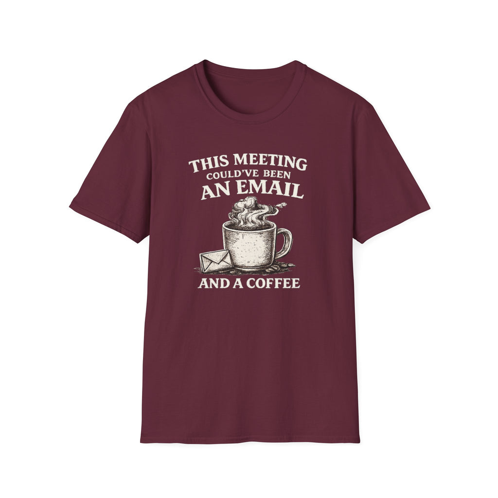 Email and a Coffee T-Shirt