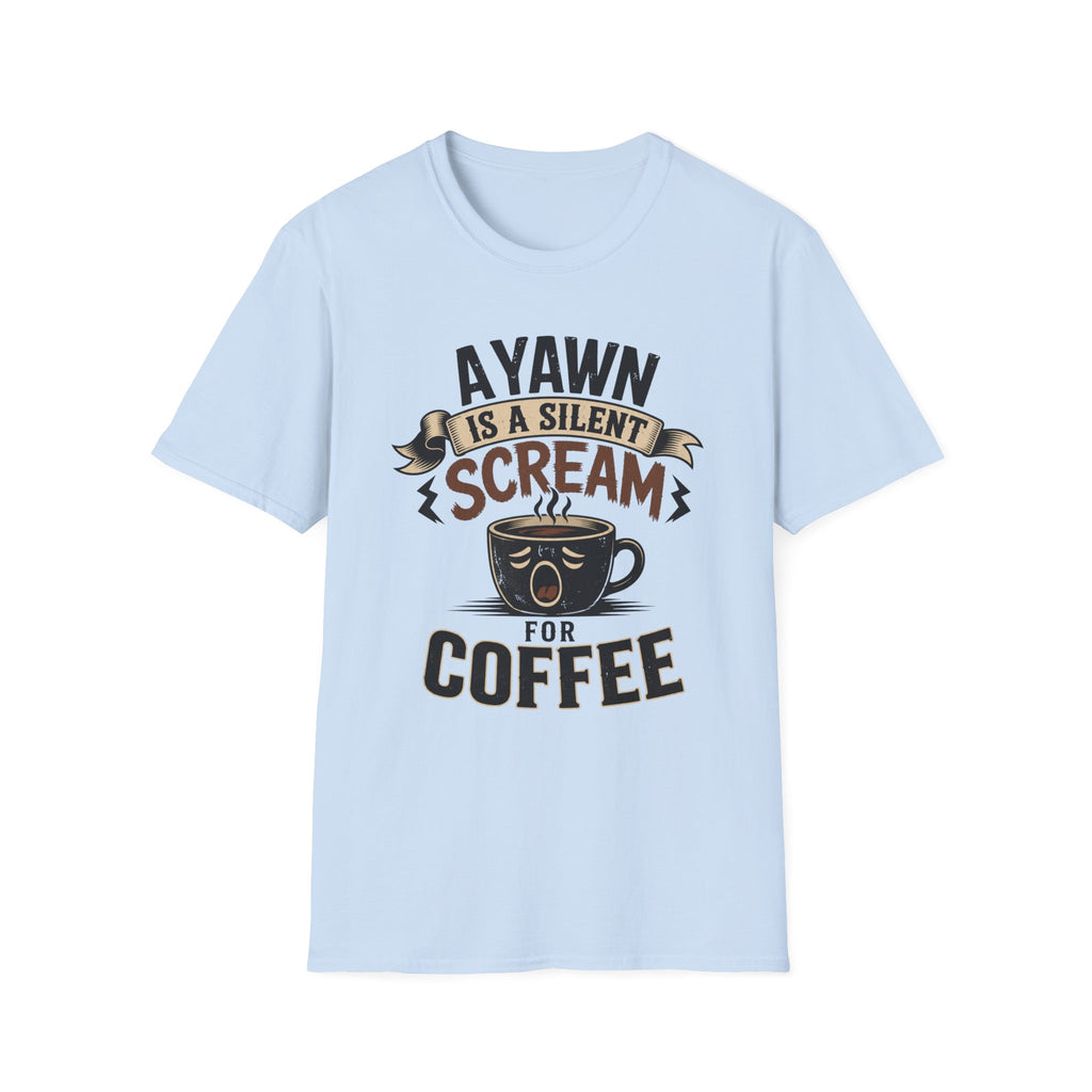 A Yawn for a Coffee Cup T-Shirt