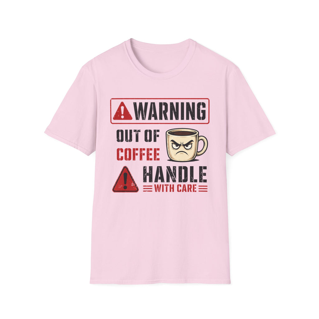Warning Out of Coffee T-Shirt